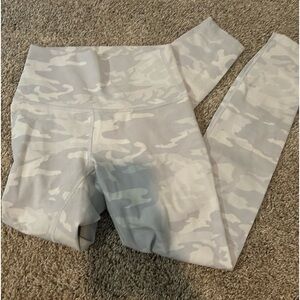 lululemon athletica Gray Camo Leggings